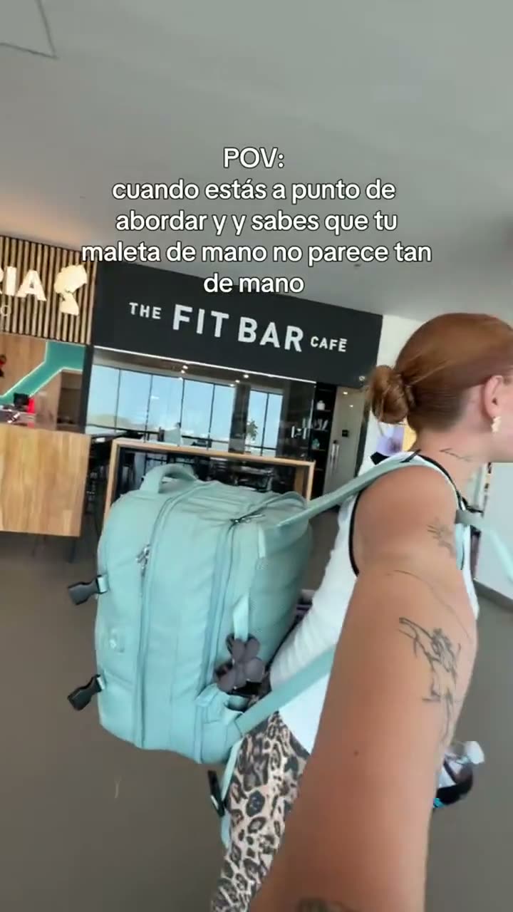 Video trend en el aeropuerto