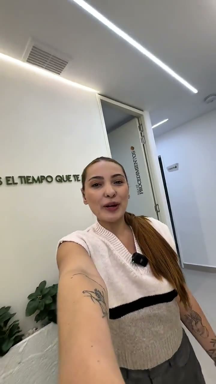 Video UGC de procedimientos estéticos