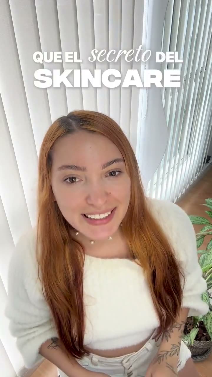 Video UGC de skincare